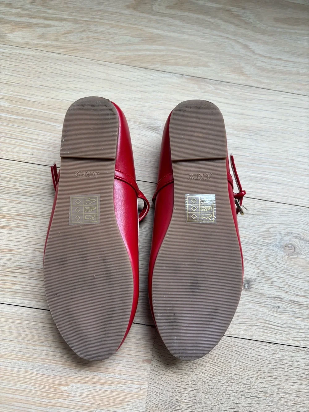 J.Crew bow T-strap Mary Jane flats - Size 13
